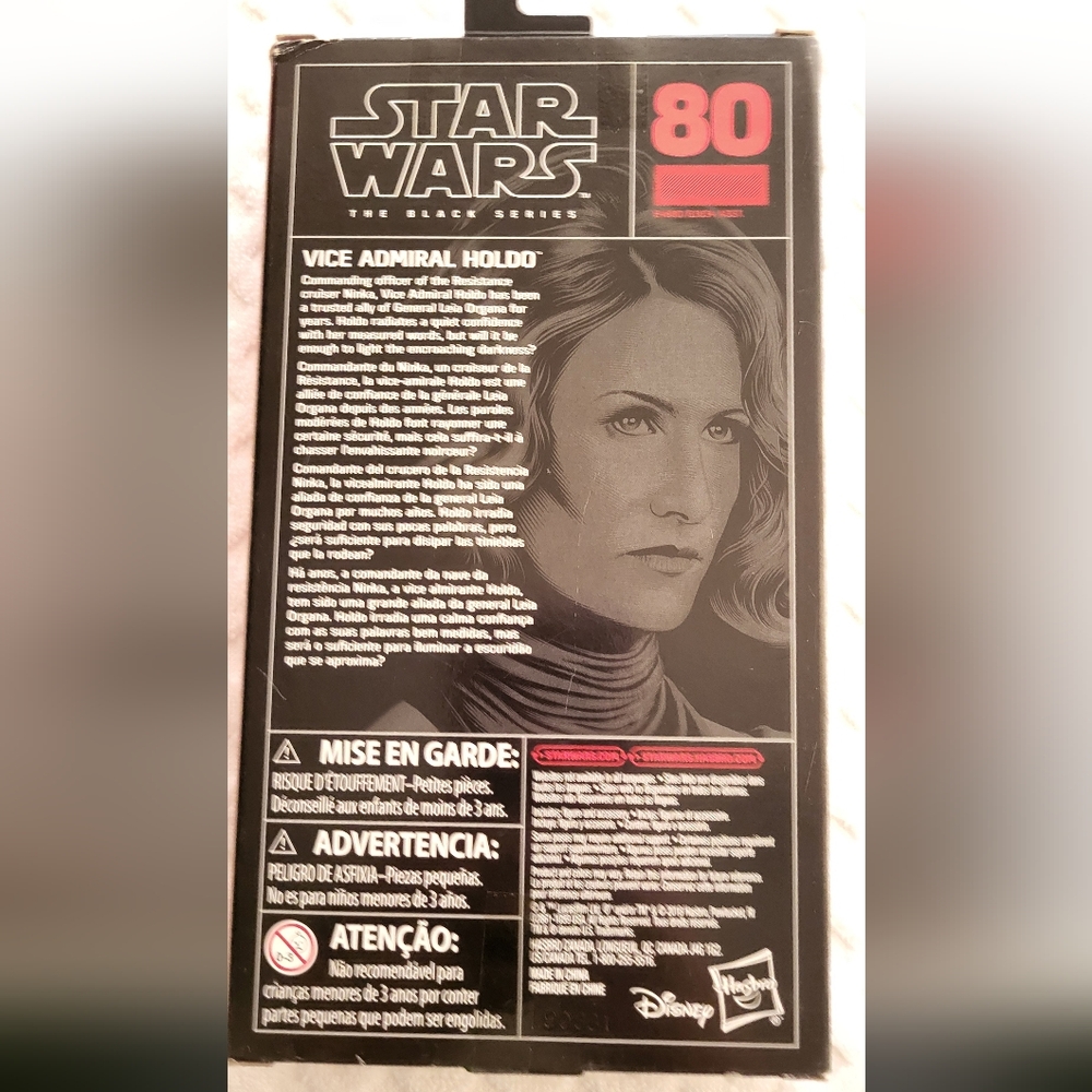 Star Wars The Black Collection  "Vice Admiral Holdo" figurine - Picture 5 of 5